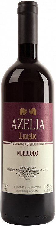 Azelia Langhe Nebbiolo 2016 Set 6 bottles