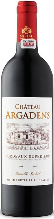 Chateau Argadens Bordeaux Superieur 2019 Set 6 Bottles
