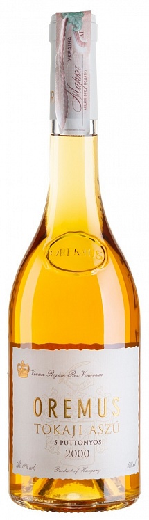 Tokaj Oremus Tokaji Aszu 5 puttonyos 2000, 500ml