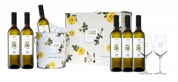 Laus Chardonnay 2022 Gift Box Set 6 Bottles
