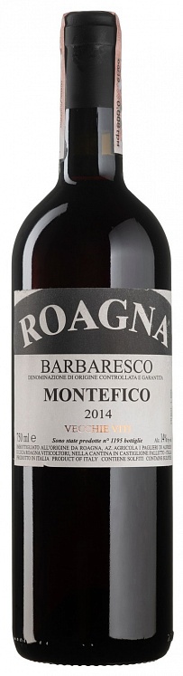 Roagna Barbaresco Montefico Vecchie Viti 2014