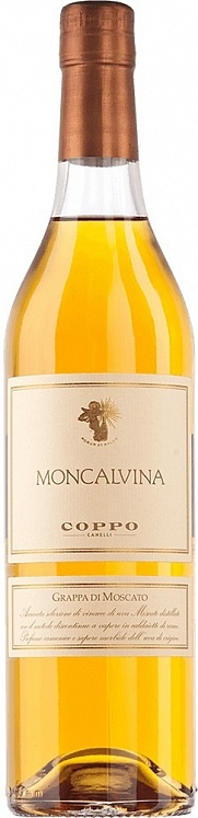 Coppo Grappa di Moscato Moncalvina