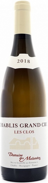 Domaine des Malandes Chablis Grand Cru Les Clos 2018