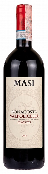 Masi Valpolicella Classico Bonacosta 2018 Set 6 bottles