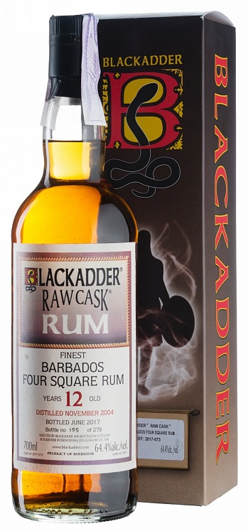 Blackadder Barbados 4 Square Rum Raw Cask 12 YO 2004/2017