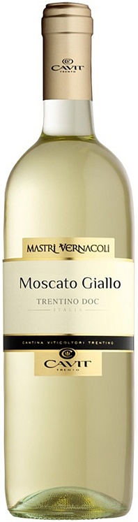 Cavit Mastri Vernacoli Moscato Giallo 2023 Set 6 bottles