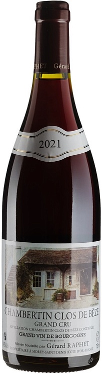 Gerard Raphet Chambertin Clos de Beze Grand Cru 2021