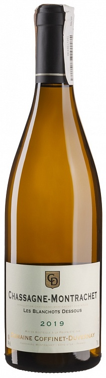 Domaine Coffinet-Duvernay Chassagne-Montrachet Les Blanchots Dessous 2019 Set 6 bottles