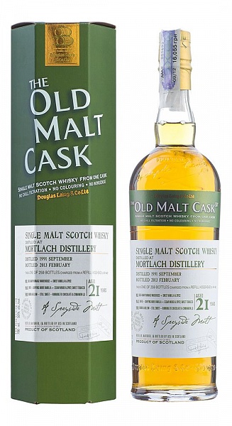 Mortlach 21 YO, 1991, The Old Malt Cask, Douglas Laing