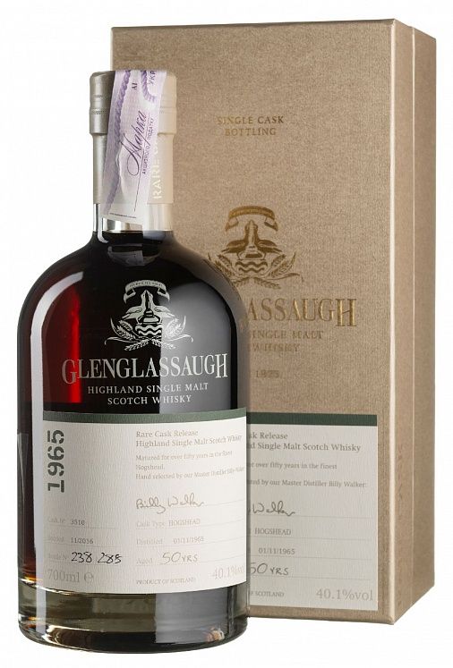 Glenglassaugh 50YO 1965/2016 Rare Cask Release Batch 3
