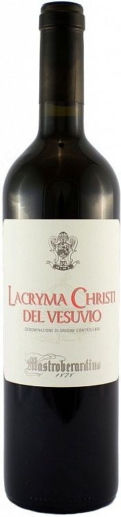Mastroberardino Lacryma Christi del Vesuvio Rosso 2015 Set 6 Bottles
