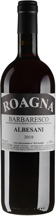 Roagna Barbaresco Albesani 2018