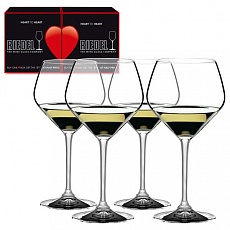 Стекло Riedel Heart To Heart Oaked Chardonnay 670 ml Set of 4