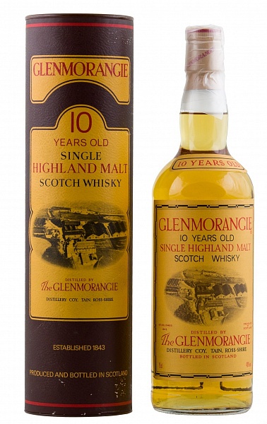 Glenmorangie 10 YO Very Old Bottling 1980s