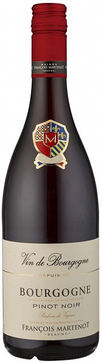 Francois Martenot Bourgogne Pinot Noir Parfum de Vigne 2021 Set 6 bottles