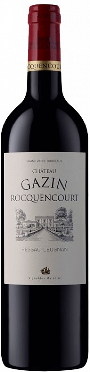 Chateau Gazin Rocquencourt Pessac-Leognan Rouge 2012