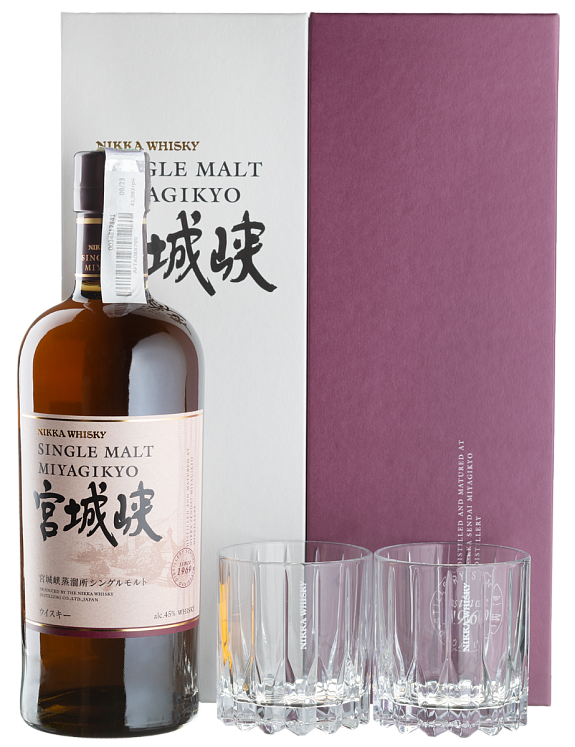 Nikka Miyagikyo 2 Glasses