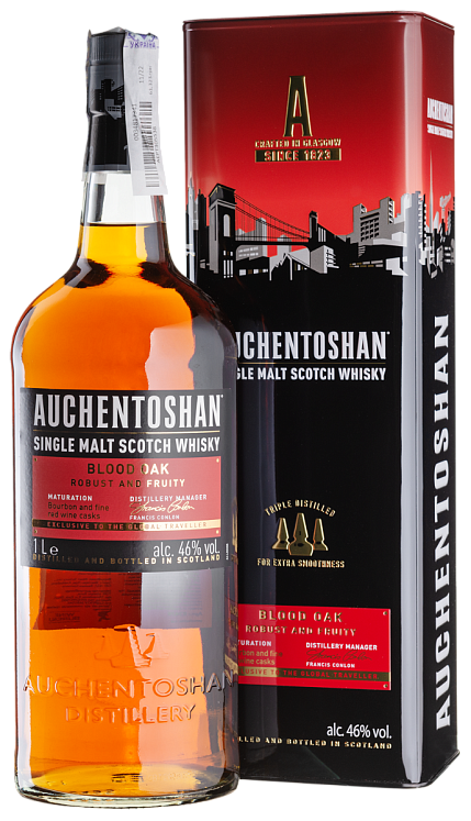 Auchentoshan Blood Oak, 1L