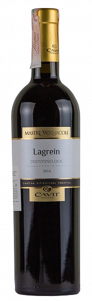 Cavit Mastri Vernacoli Lagrein 2016 Set 6 Bottles