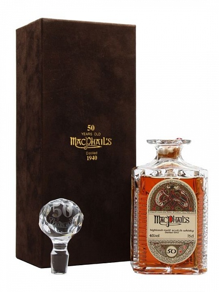 MacPhail's Crystal decanter 50YO 1940 Gordon & MacPhail