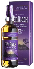 Виски BenRiach 22 YO Dark Rum Finish
